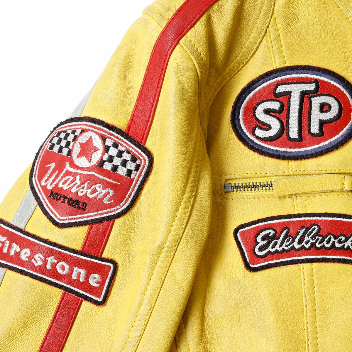 Warson Motors｜デイトナ レザージャケット レディ｜アウター｜イエロー