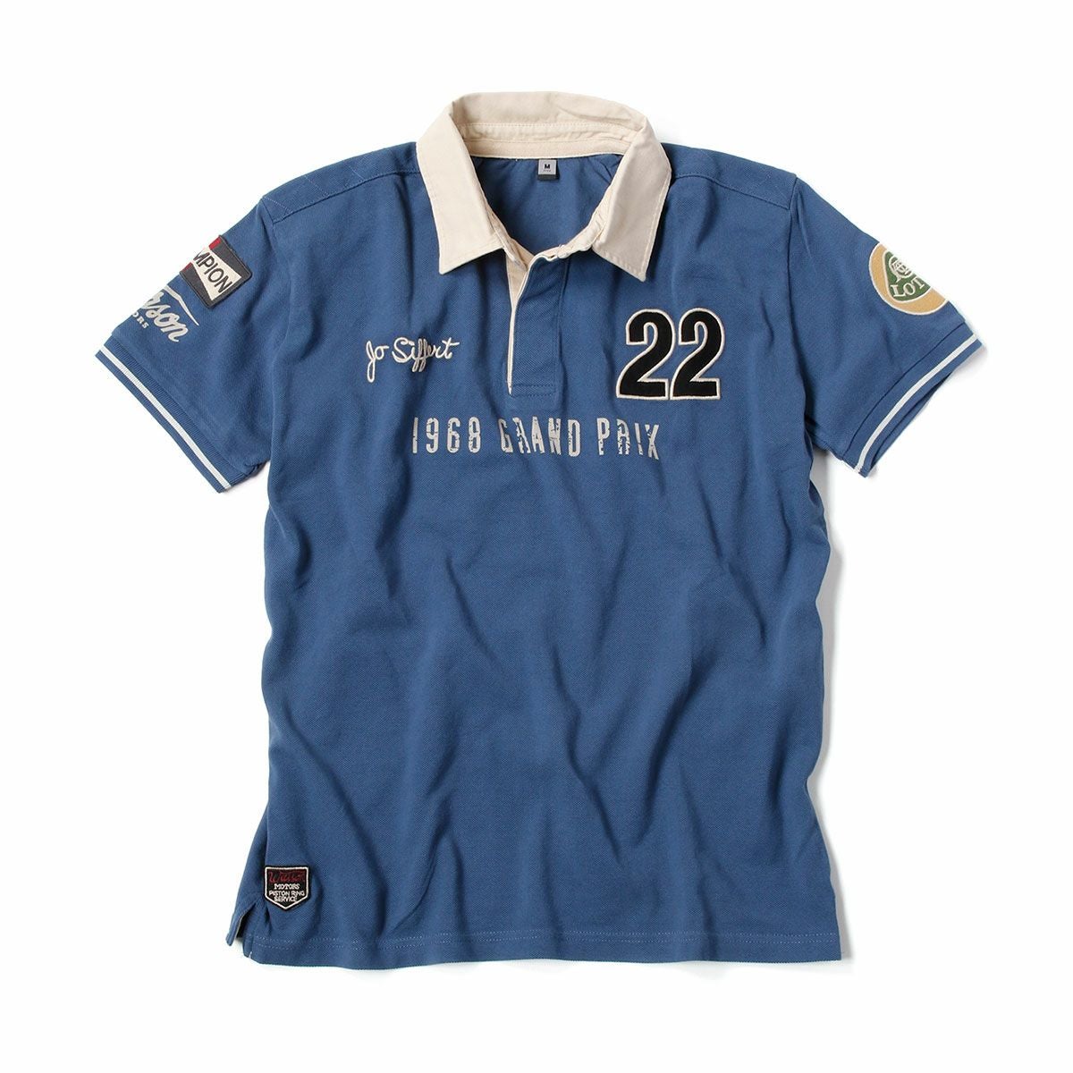 Warson Motors｜ブランズハッチ ポロ｜ポロシャツ｜ブルー