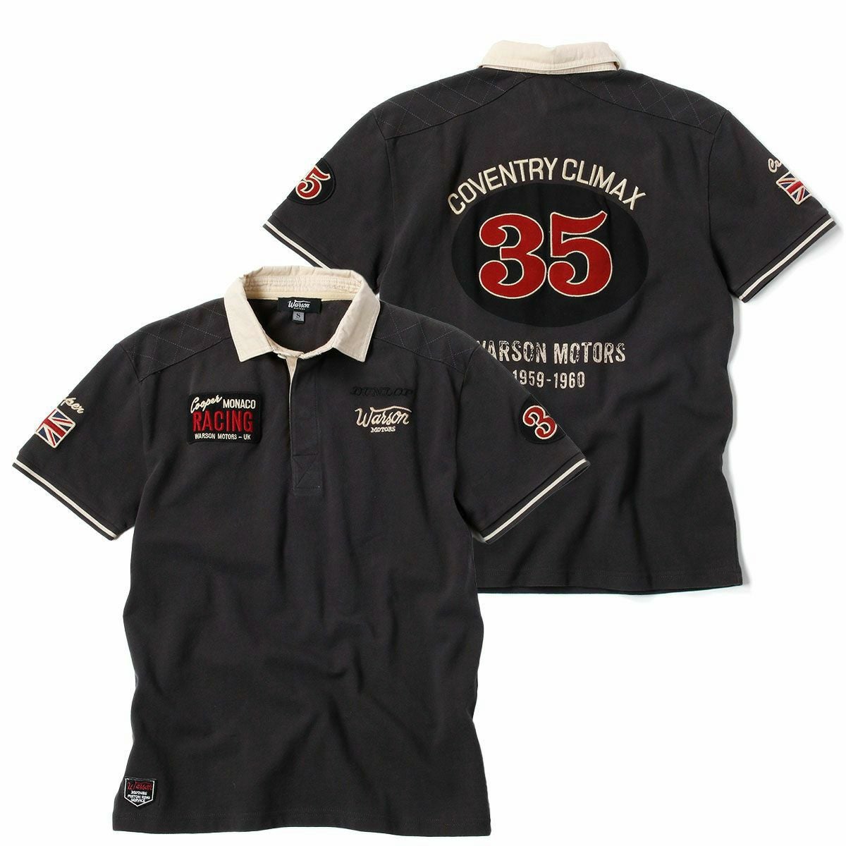 Warson Motors｜クーパーモナコ ポロ｜ポロシャツ
