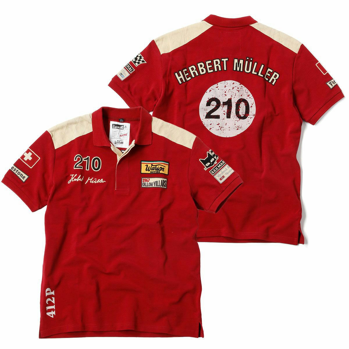 Warson Motors｜オロン ヴィラール1967 ポロ｜ポロシャツ