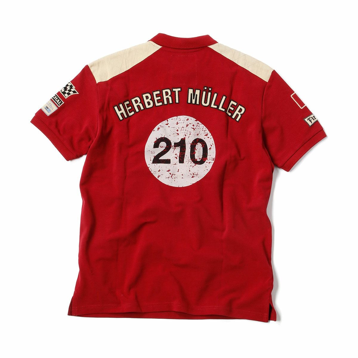 Warson Motors｜オロン ヴィラール1967 ポロ｜ポロシャツ｜レッド