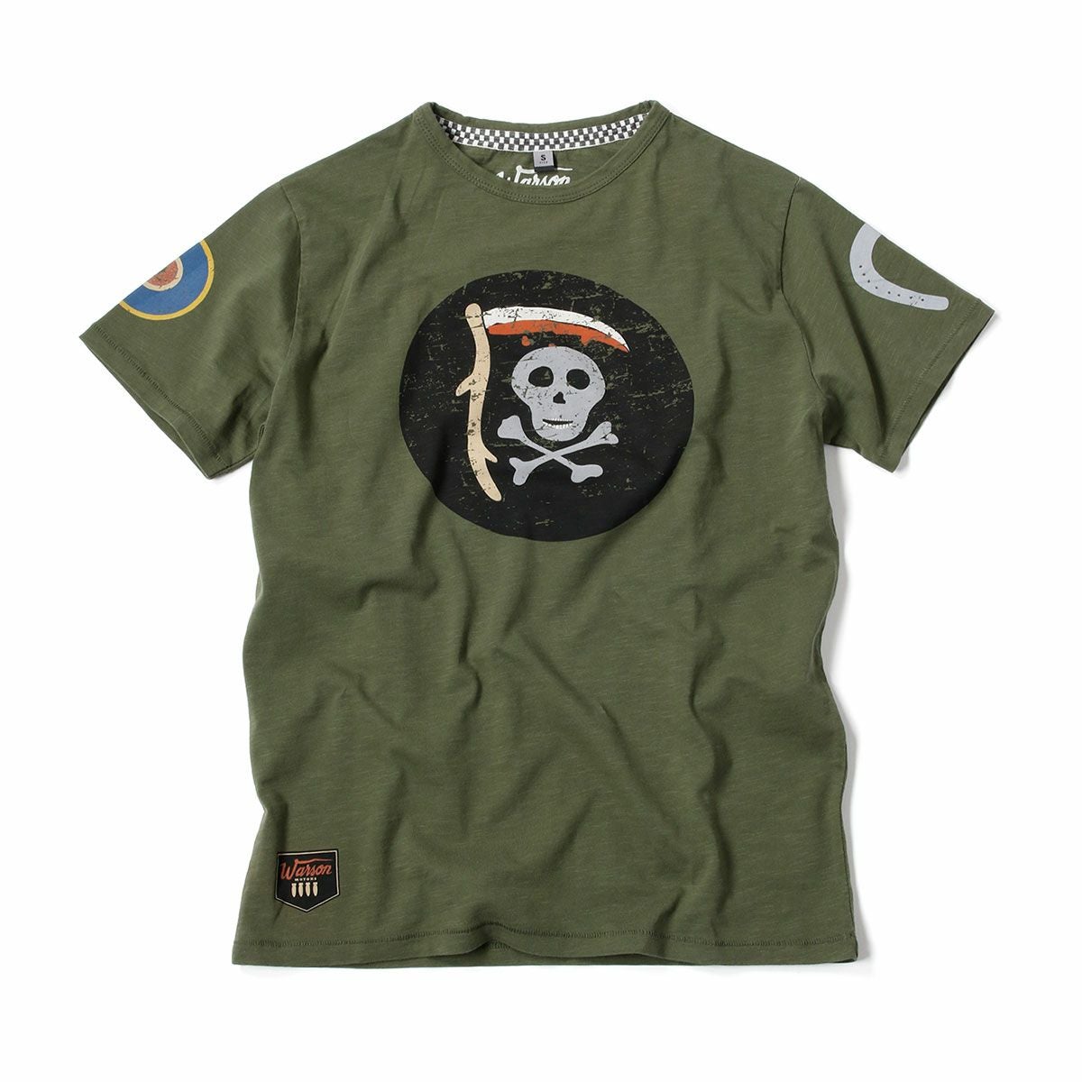 Warson Motors｜フライデー・ザ・13th Tシャツ｜カーキ