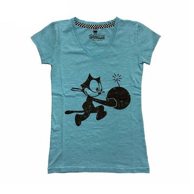 Warson Motors｜フェリックス ボンバー タルガ Tシャツ レディ｜