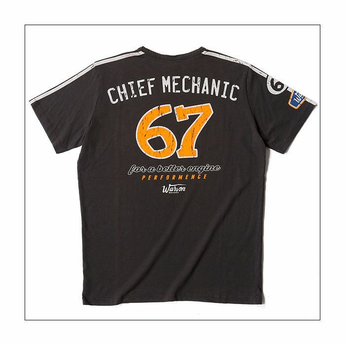 Warson Motors｜チーフ 67 Tシャツ｜カーボン