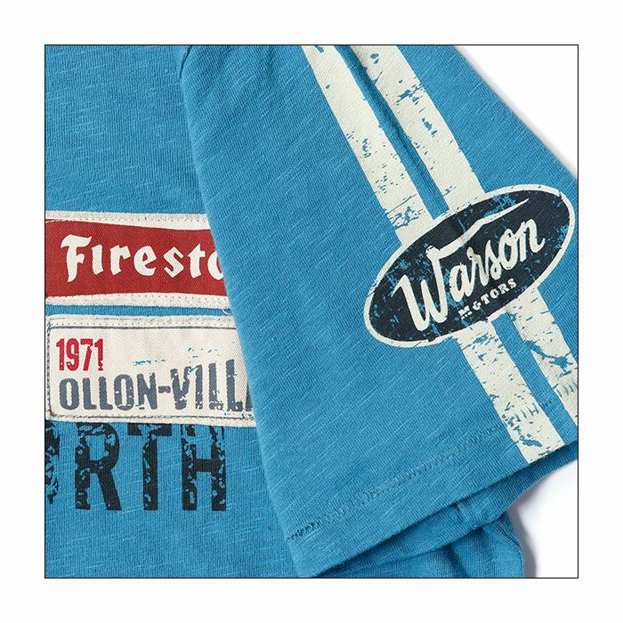Warson Motors｜セベールTシャツ｜ブルー
