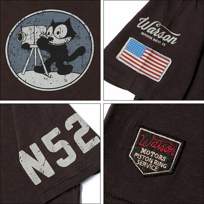 Warson Motors｜アベンジャー Tシャツ｜カーボン