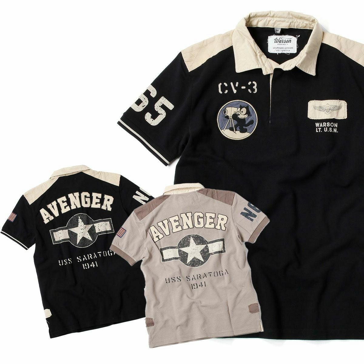 Warson Motors｜アベンジャー ポロ｜ポロシャツ