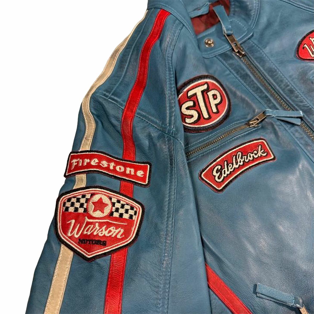 Warson Motors｜デイトナ レザージャケット｜アウター｜ブルー