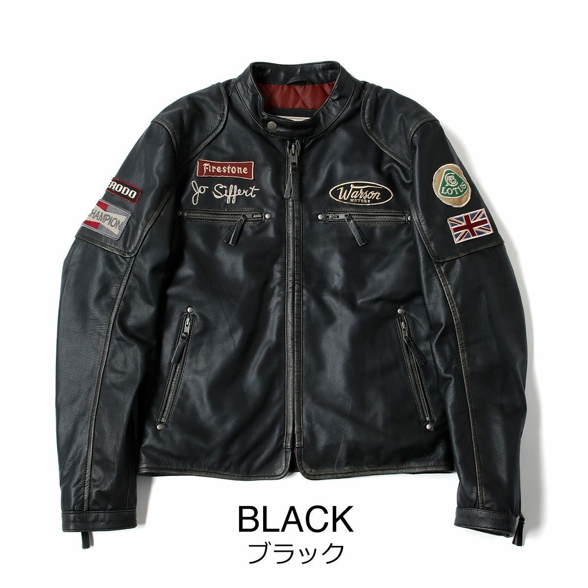 Warson Motors｜ジョー・シフェール レザージャケット｜アウター｜ブラック