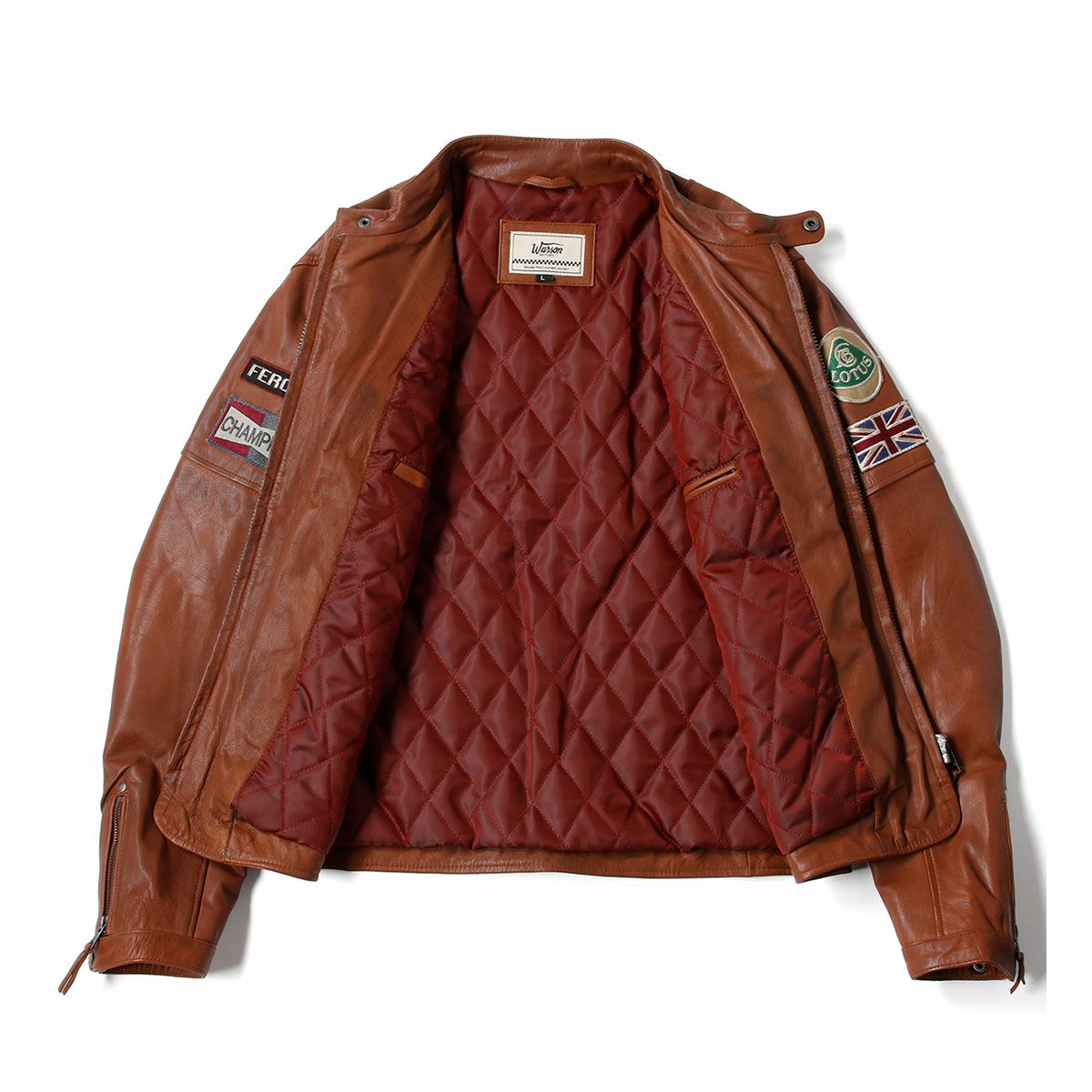 Warson Motors｜ジョー・シフェール レザージャケット｜アウター｜ブラウン