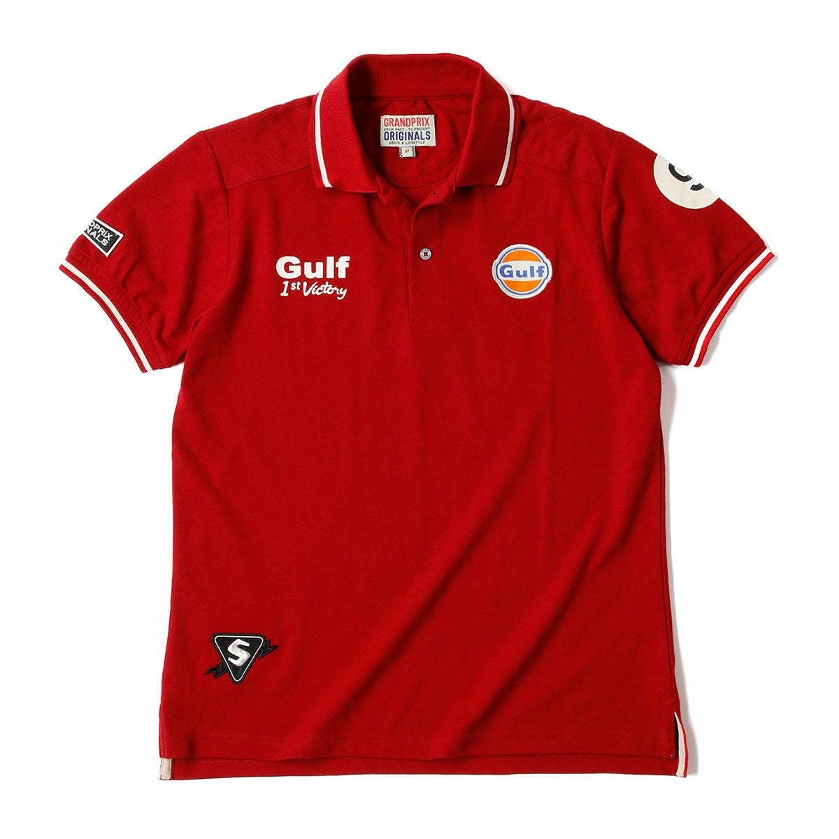 GULF｜ガルフ ヴィンテージ ポロ｜ポロシャツ｜ボルドー