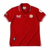 GULF｜ガルフ ヴィンテージ ポロ｜ポロシャツ｜ボルドー