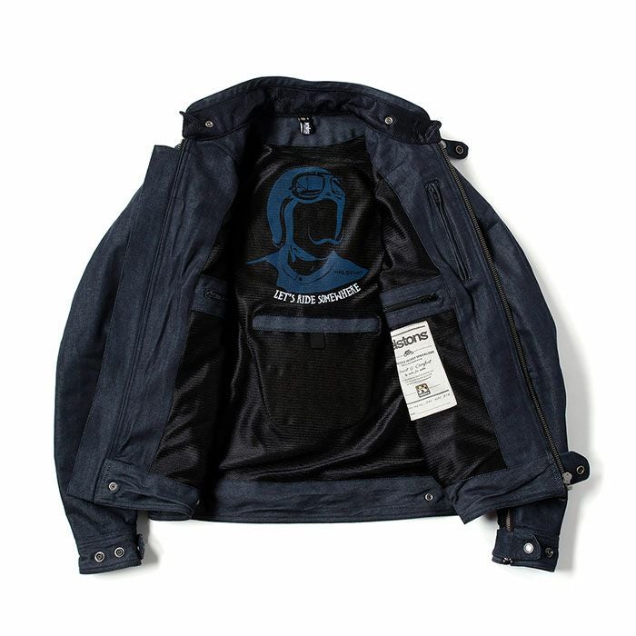 helstons｜ジェネシス メッシュ ジャケット｜ブルー