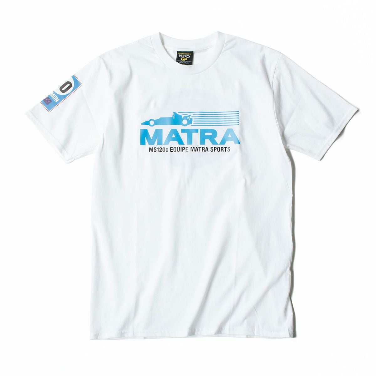 RETRO FORMULA 1｜MATRA Mens T-shirt 02｜Tシャツ｜ホワイト