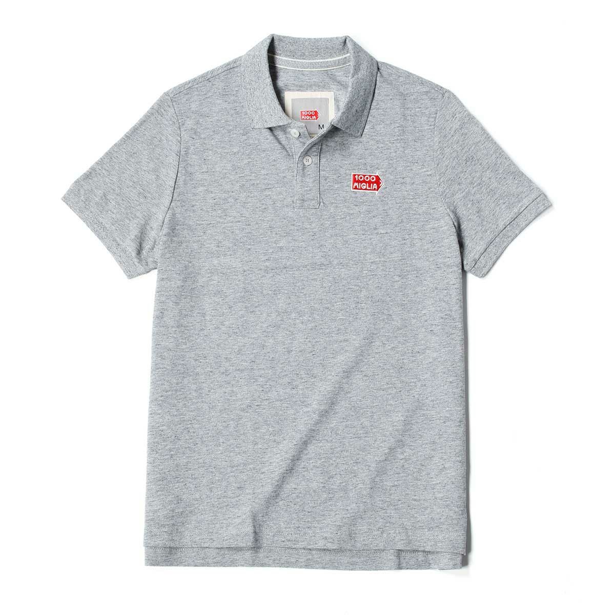 Mille Miglia｜ポロ ピケ 2019（メンズ）｜ポロシャツ｜グレー