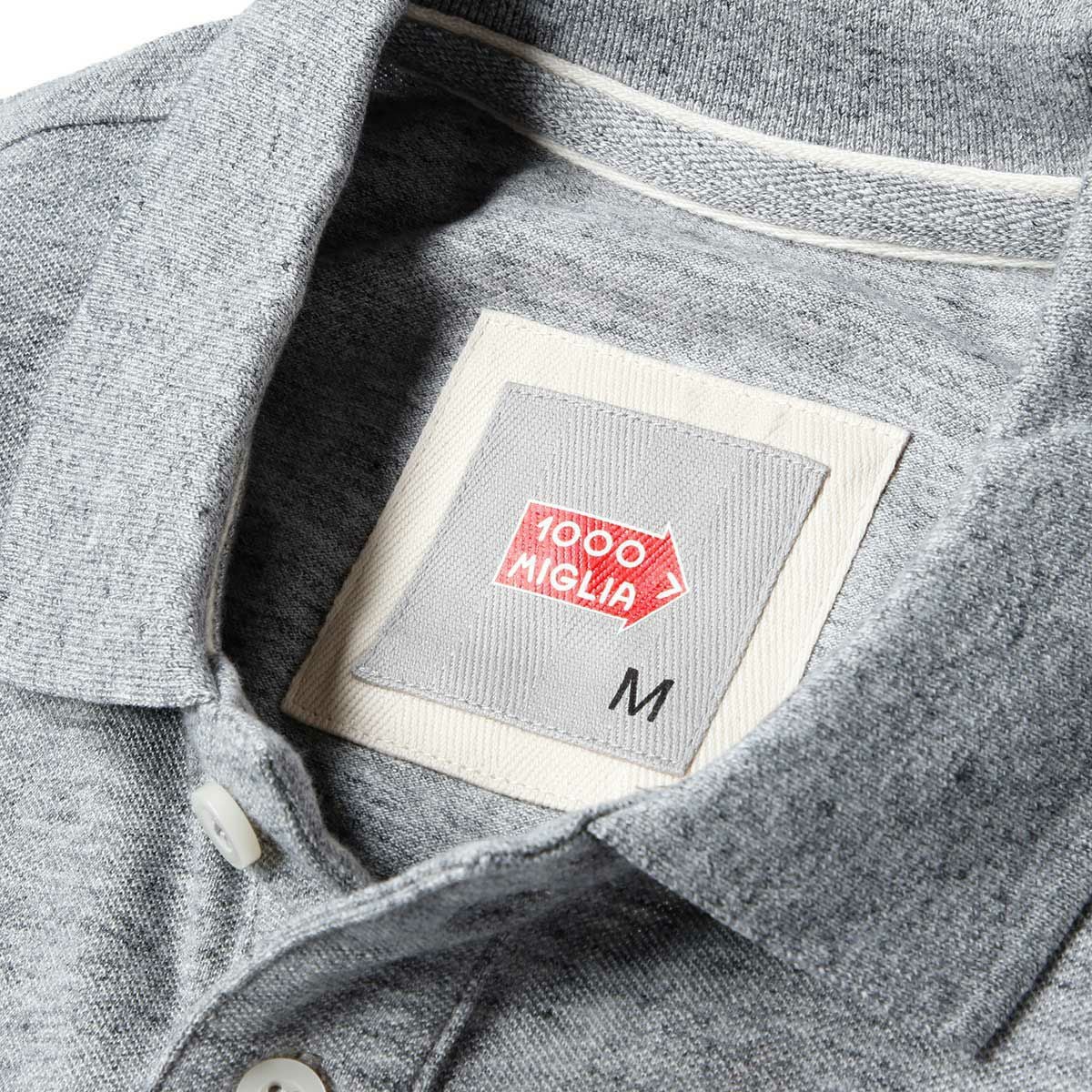 Mille Miglia｜ポロ ピケ 2019（メンズ）｜ポロシャツ｜グレー