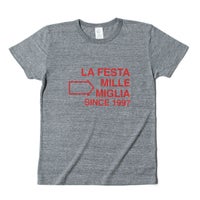 Mille Miglia｜ラフェスタ オリジナル Tシャツ 2019｜ヴィンテージヘザーグレー
