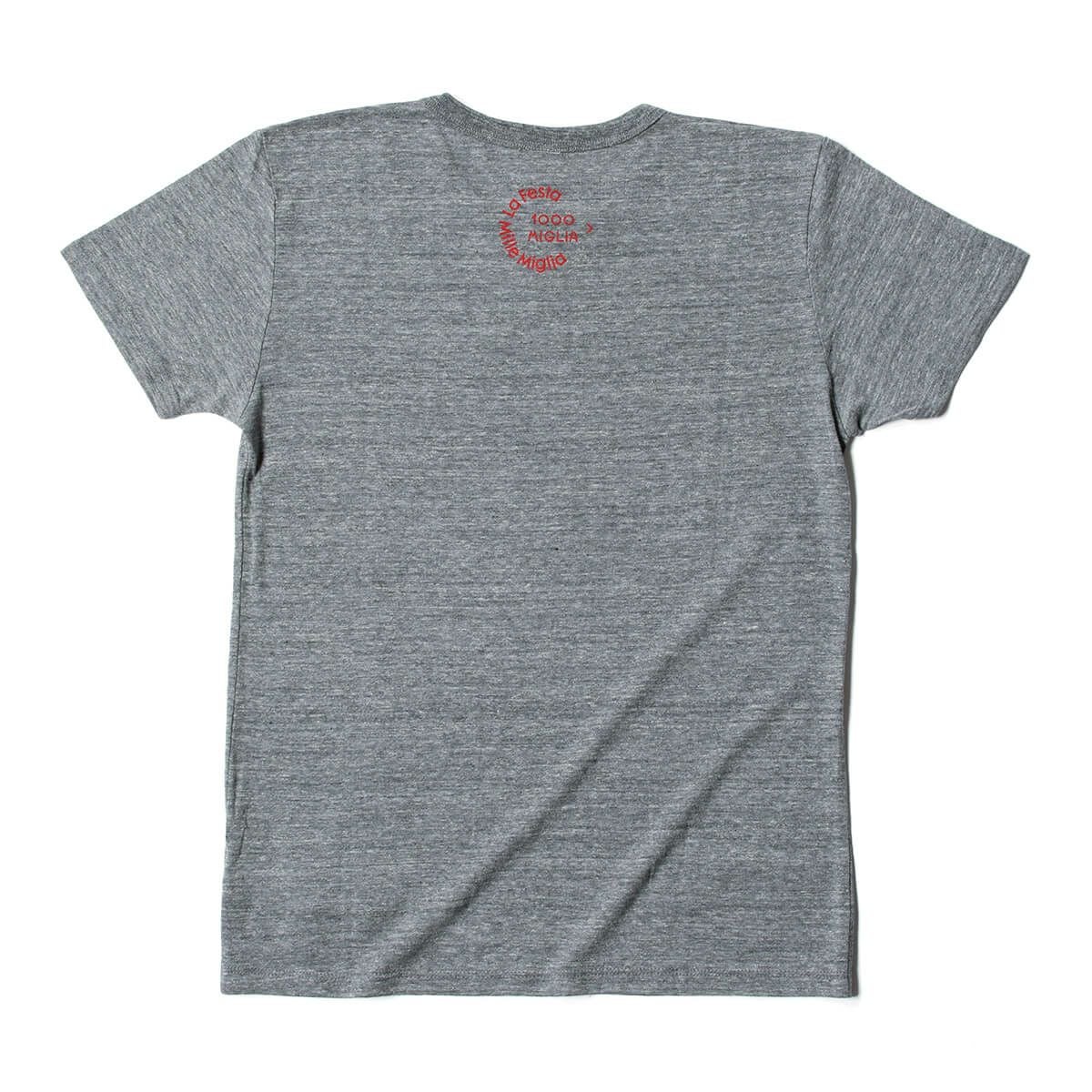 Mille Miglia｜ラフェスタ オリジナル Tシャツ 2019｜ヴィンテージヘザーグレー