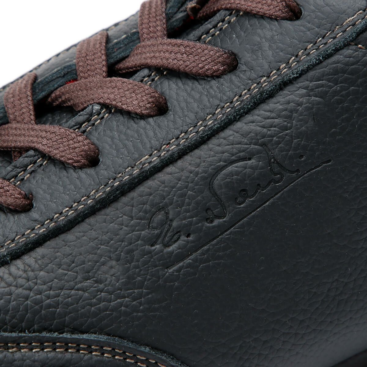 NARDI｜カーフレザーシューズ｜スニーカー｜ブラック