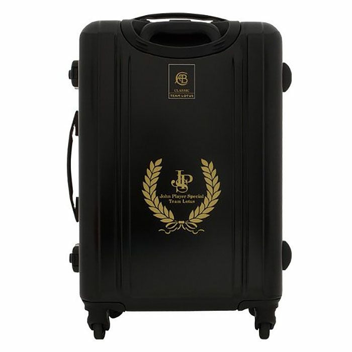 CLASSIC TEAM LOTUS｜ジョン・プレーヤー・スペシャル トロリー スーツケース｜バッグ｜ブラック