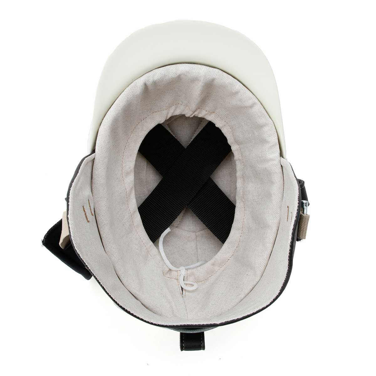 Fashion Helmet｜クラシカル ヘルメット｜チェッカーフラッグ×ベージュ