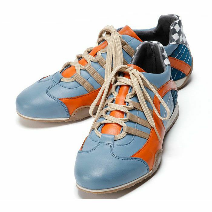 GRANDPRIX ORIGINALS｜GPO レーシング スニーカー ガルフ ブルー｜