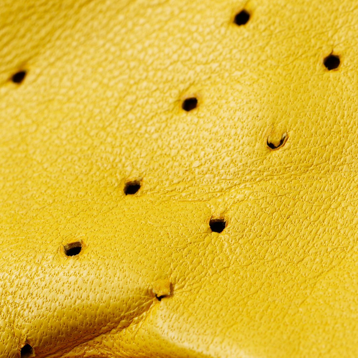 Motorimoda｜ビコローレ ドライビンググローブ｜ハーフ｜イエロー×コニャック