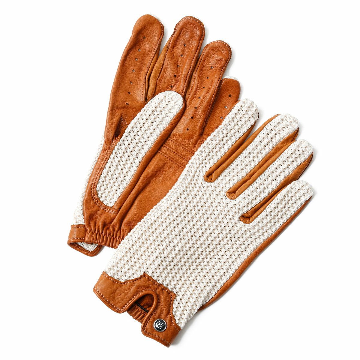 AUTODROMO｜ストリングバック・ドライビング・グローブ｜ロング｜コニャック