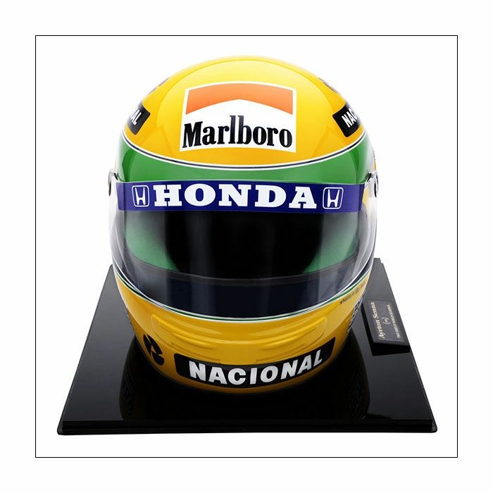 SID MOSCA 1/1 アイルトン・セナ 1990年 レプリカヘルメット