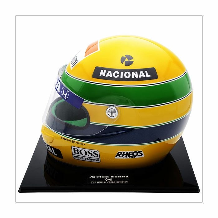 Shoei RFD（サイズL）– Senna Suzuka 1992 スタイル 1992 Ayrton Senna McLaren-Honda Formula 1 Shoei Helmet | Shift