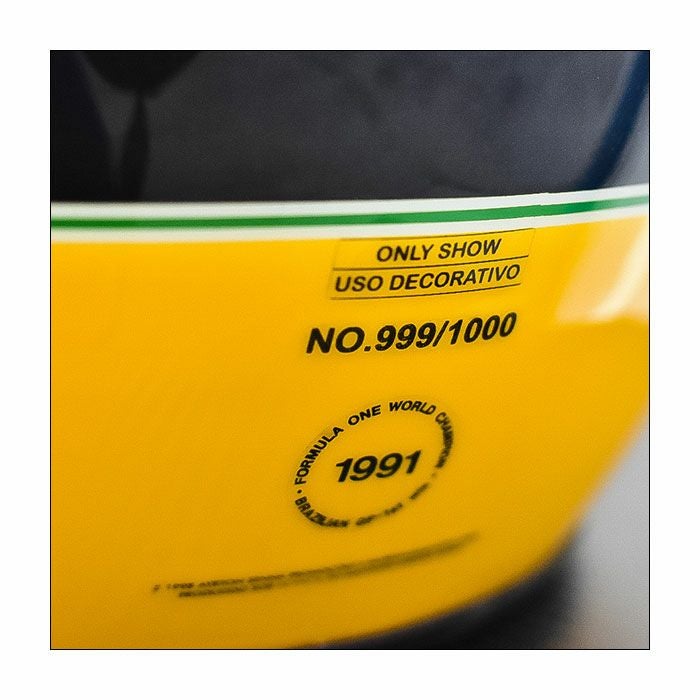 SID MOSCA 1/1 アイルトン・セナ 1991年 ブラジルGP レプリカ