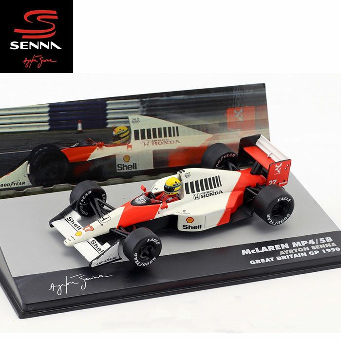 1/43スケール マクラーレン MP4/5B アイルトン・セナ #27 1990