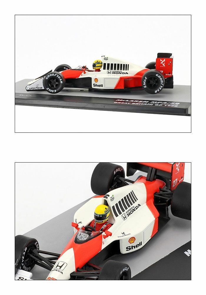 1/43スケール マクラーレン MP4/5B アイルトン・セナ #27 1990