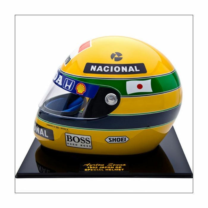 SID MOSCA 1/1 アイルトン・セナ 1992年 日本グランプリ レプリカ