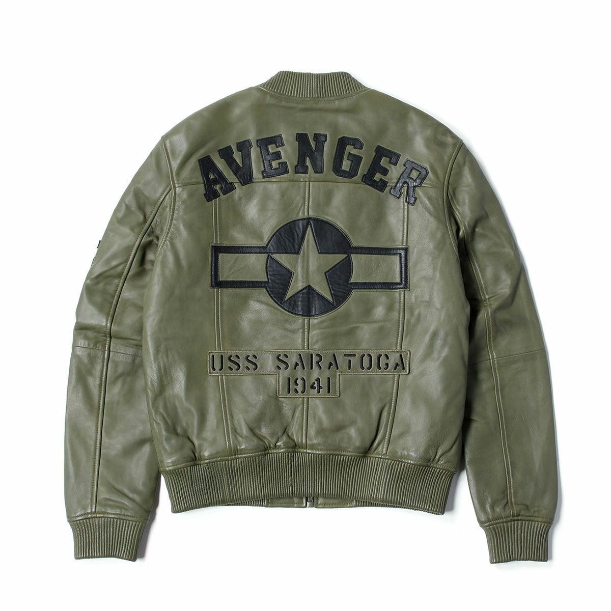 Warson Motors｜US ネイビー パイロット レザー ジャケット｜アウター｜カーキ