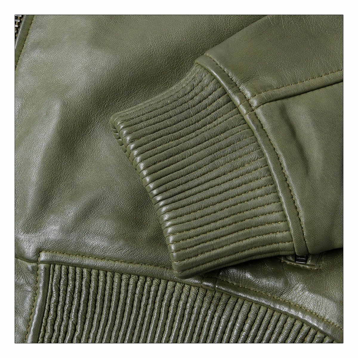 Warson Motors｜US ネイビー パイロット レザー ジャケット｜アウター｜カーキ