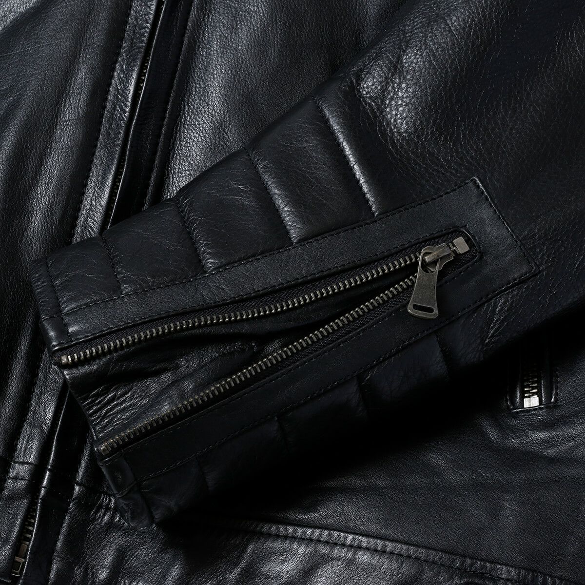 helstons｜クルーザー レザージャケット｜ブラック