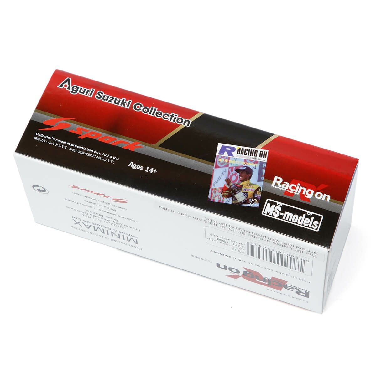 ONLY ONE LEGEND COLLECTION｜Racing on特注1/43ラルース ローラ LC88・フォード 1988年日本GP｜模型