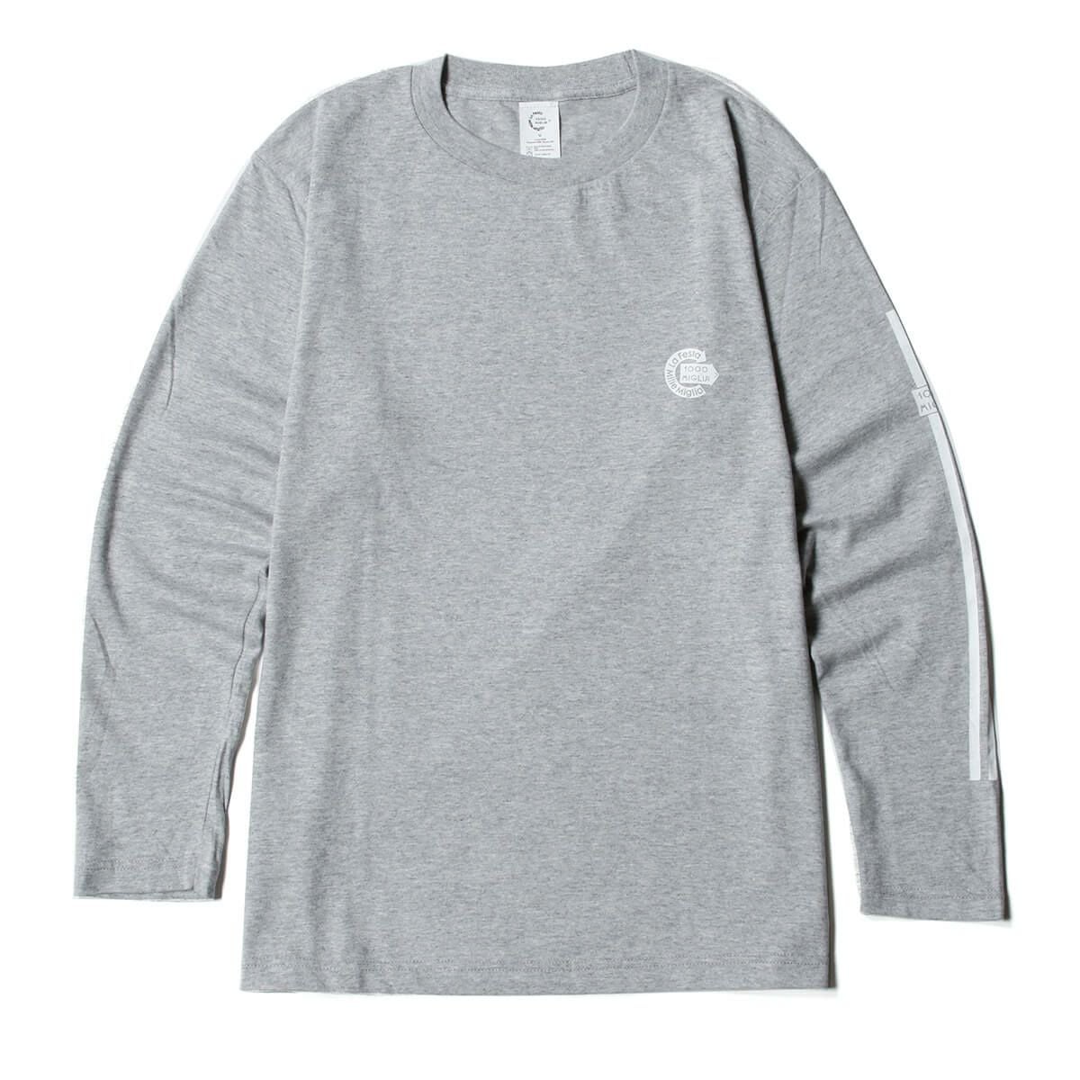 Mille Miglia｜ラフェスタ オリジナル ロング Tシャツ｜ロングスリーブ｜グレー