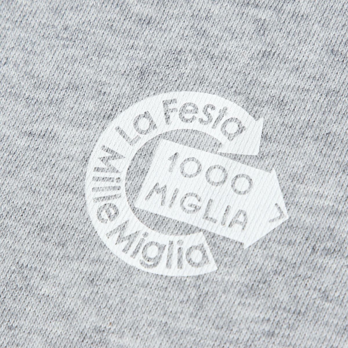 Mille Miglia｜ラフェスタ オリジナル ロング Tシャツ｜ロングスリーブ｜グレー