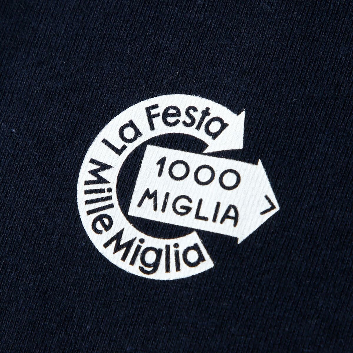 Mille Miglia｜ラフェスタ オリジナル ロング Tシャツ｜ロングスリーブ｜ネイビー