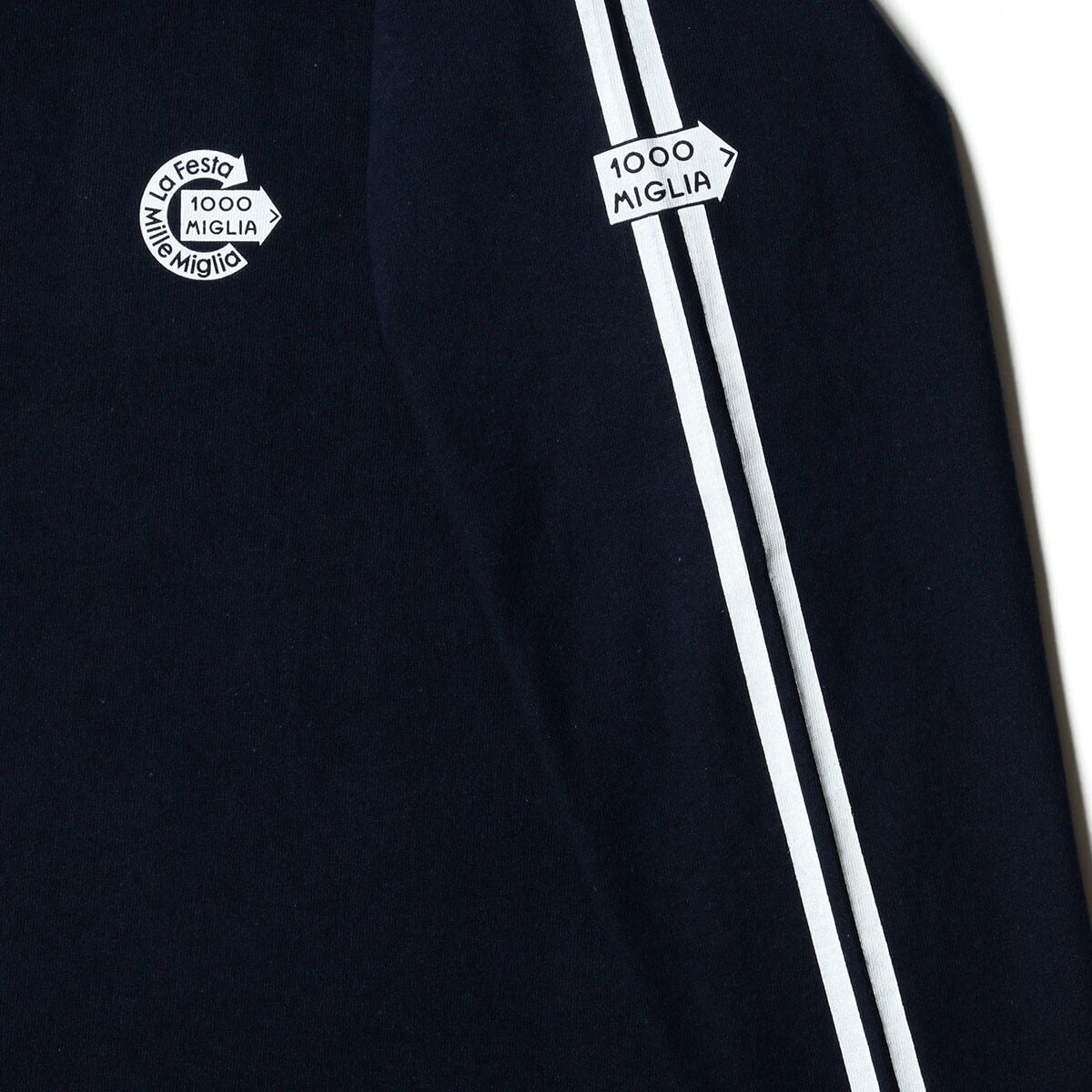 Mille Miglia｜ラフェスタ オリジナル ロング Tシャツ｜ロングスリーブ｜ネイビー