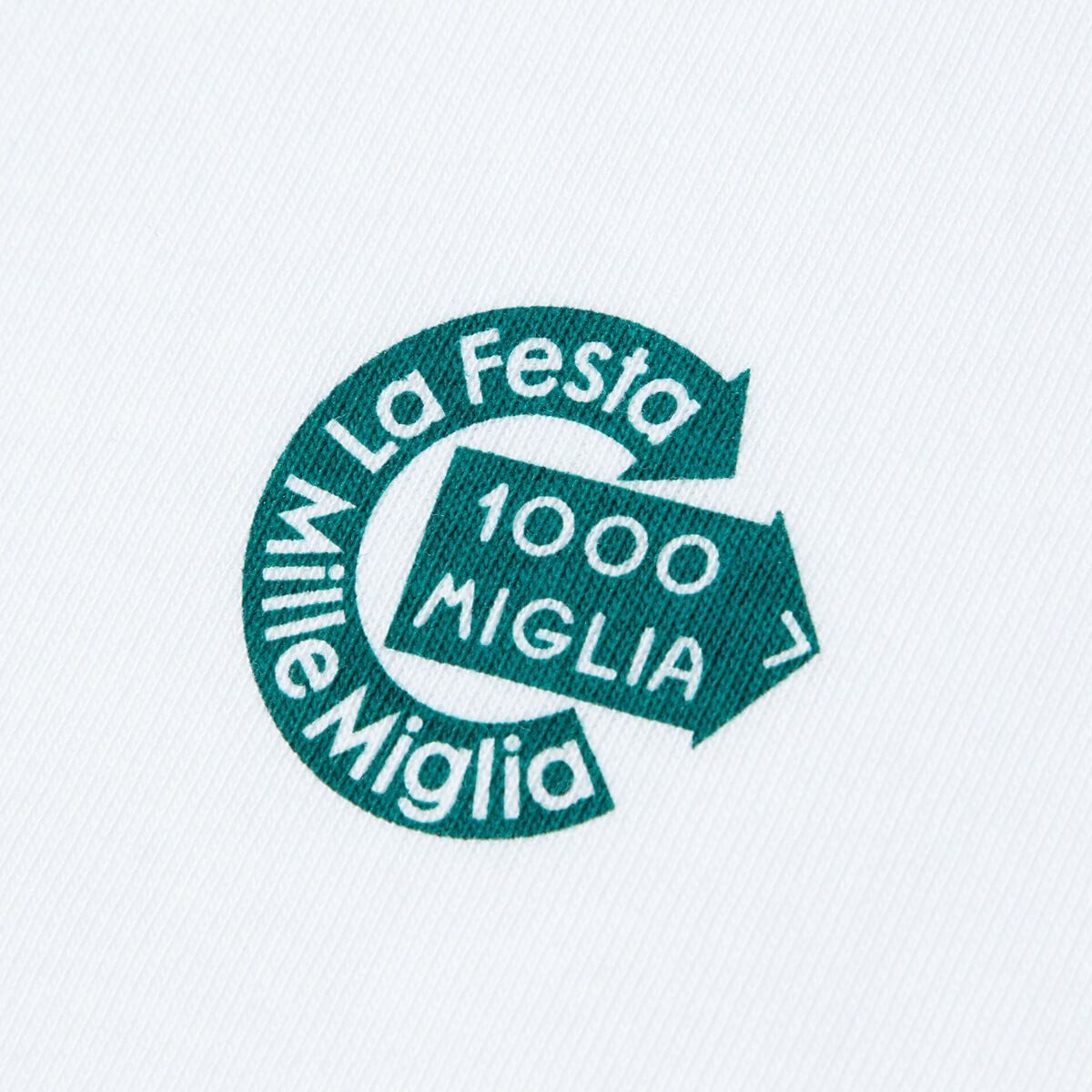 Mille Miglia｜ラフェスタ オリジナル ロング Tシャツ｜ロングスリーブ｜ホワイト