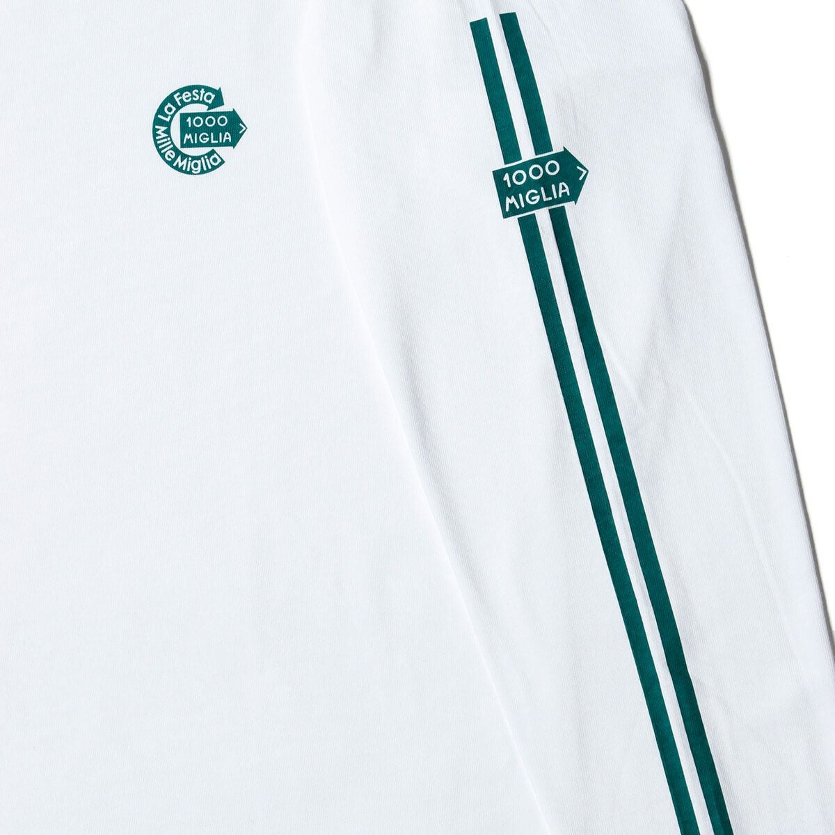 Mille Miglia｜ラフェスタ オリジナル ロング Tシャツ｜ロングスリーブ｜ホワイト