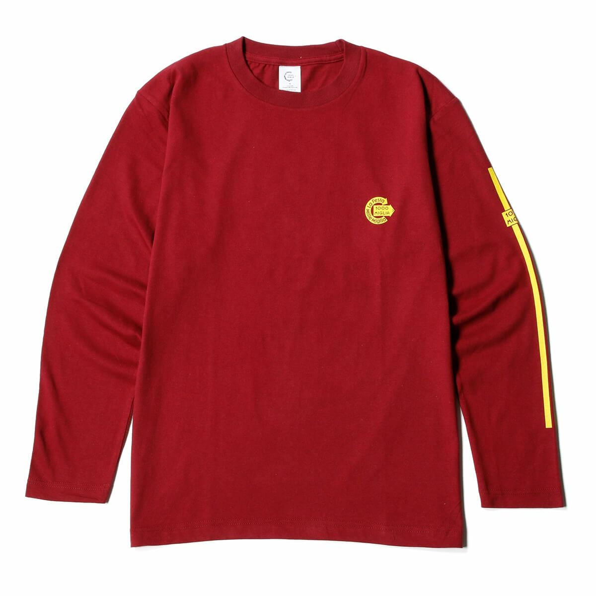 Mille Miglia｜ラフェスタ オリジナル ロング Tシャツ｜ロングスリーブ｜レッド