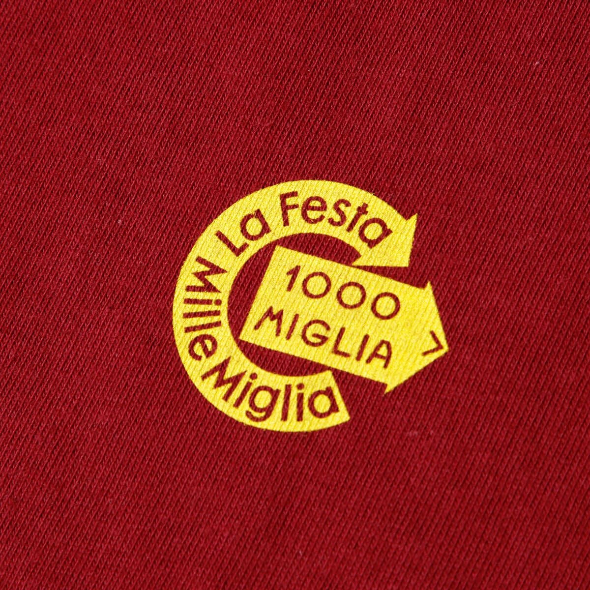 Mille Miglia｜ラフェスタ オリジナル ロング Tシャツ｜ロングスリーブ｜レッド