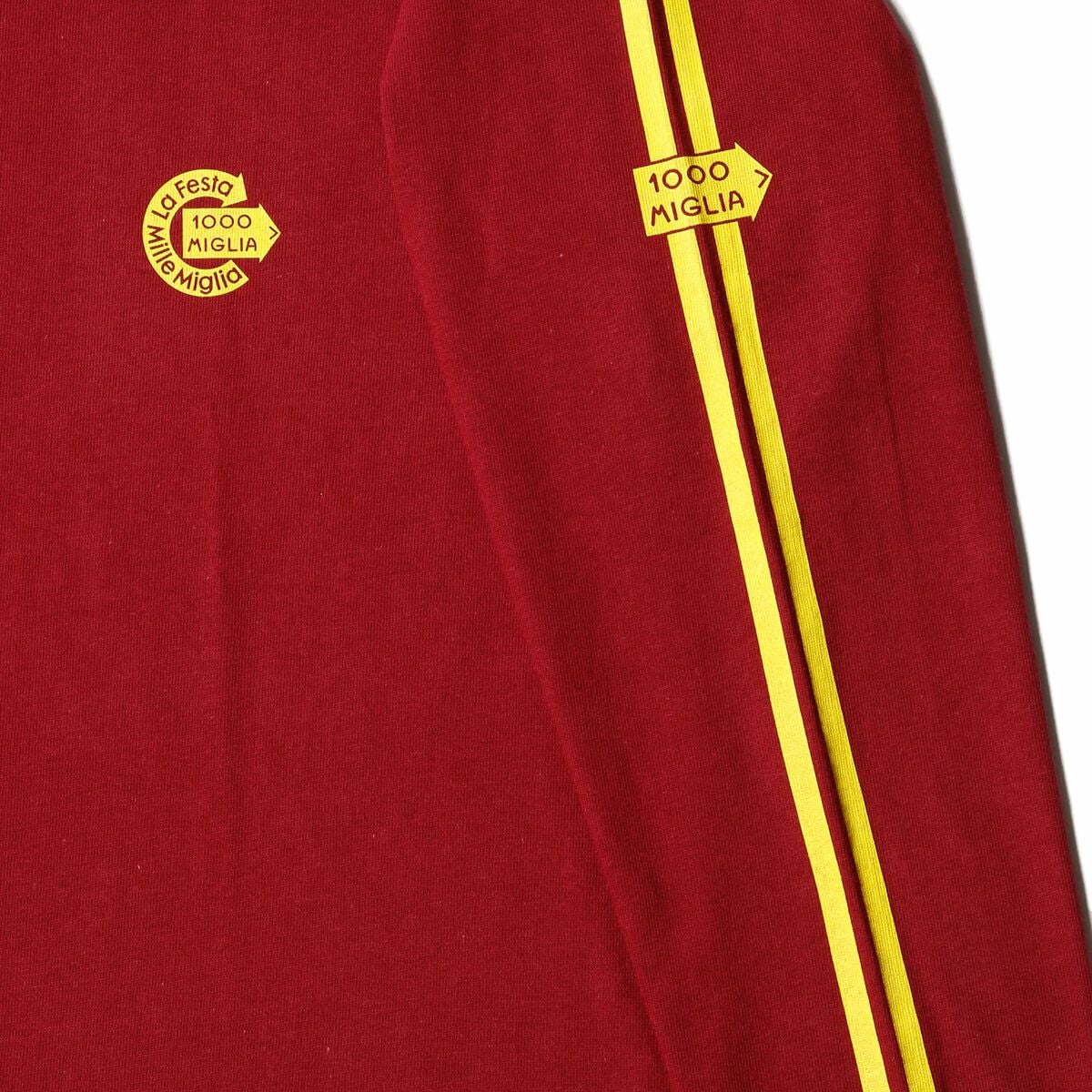 Mille Miglia｜ラフェスタ オリジナル ロング Tシャツ｜ロングスリーブ｜レッド