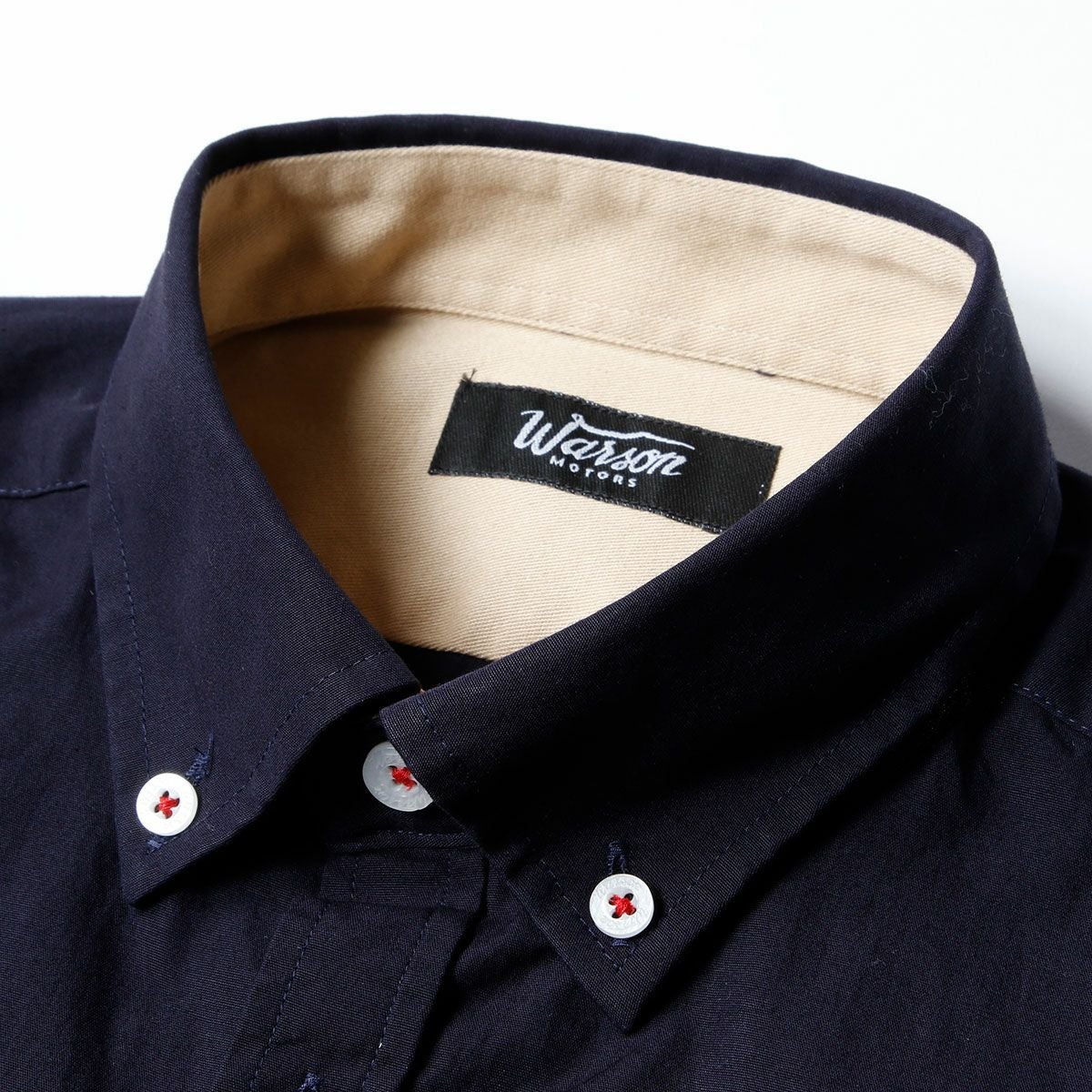 Warson Motors｜レキシントン シャツ｜ネイビー