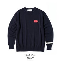 Mille Miglia｜ラフェスタ クルーネック セーター｜ニット｜ネイビー