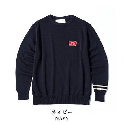 Mille Miglia｜ラフェスタ クルーネック セーター｜ニット｜ネイビー